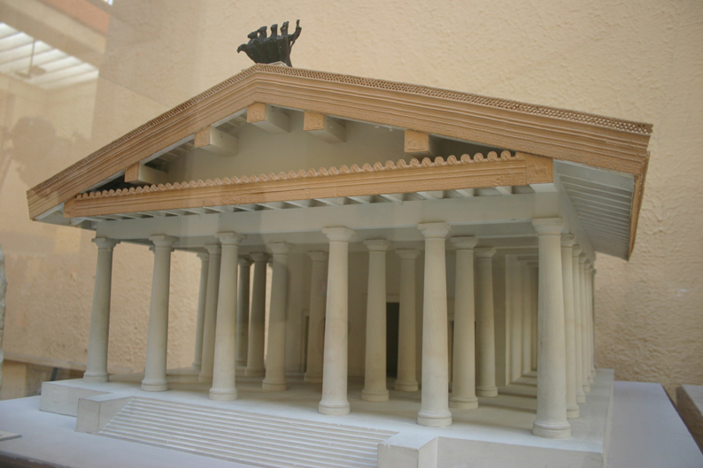 Модель капитолийского храма