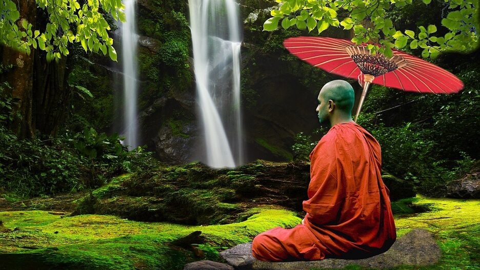 Буддийских монах. Религия - буддизм