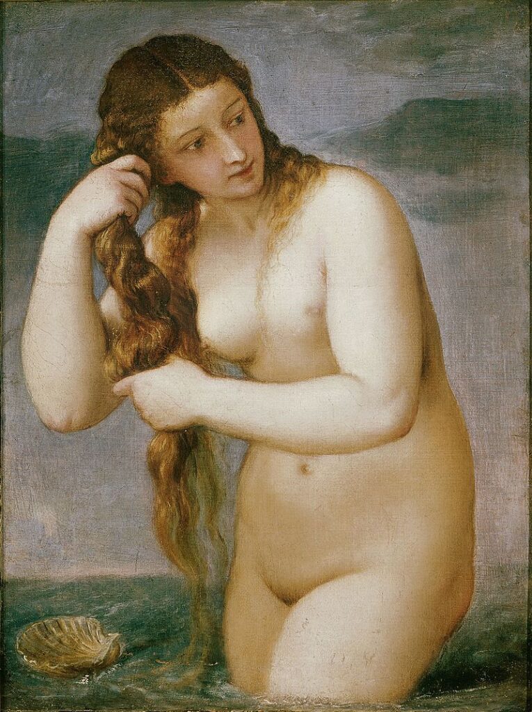 Тициан. «Венера Анадиомена», ок.1525, Национальная галерея Шотландии, Эдинбург
