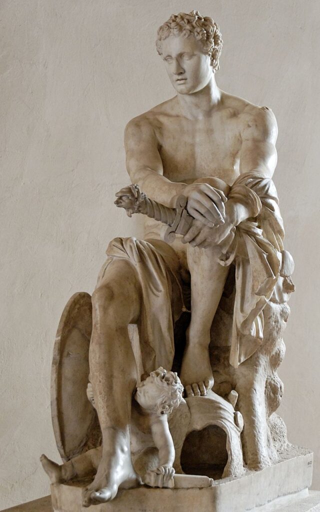Арес Людовизи — предполагаемая римская копия с оригинала Скопаса