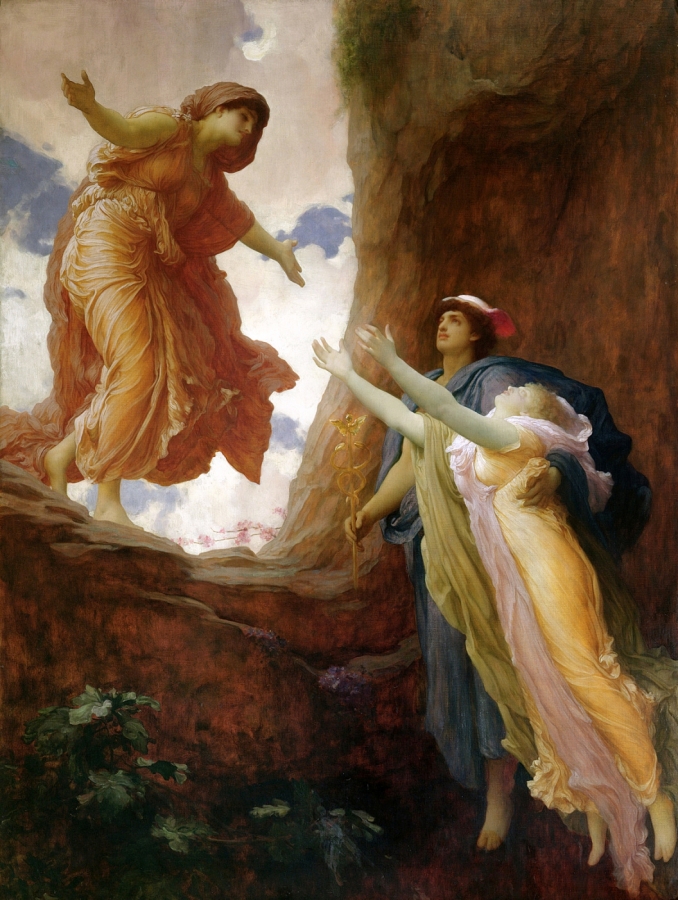 «Возвращение Персефоны». Фредерик Лейтон, 1891г.