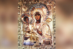 икона богоматери троеручица»