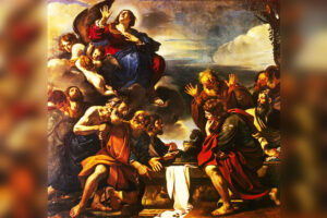 Гверчино. Вознесение Марии. Около 1623 года. Эрмитаж.