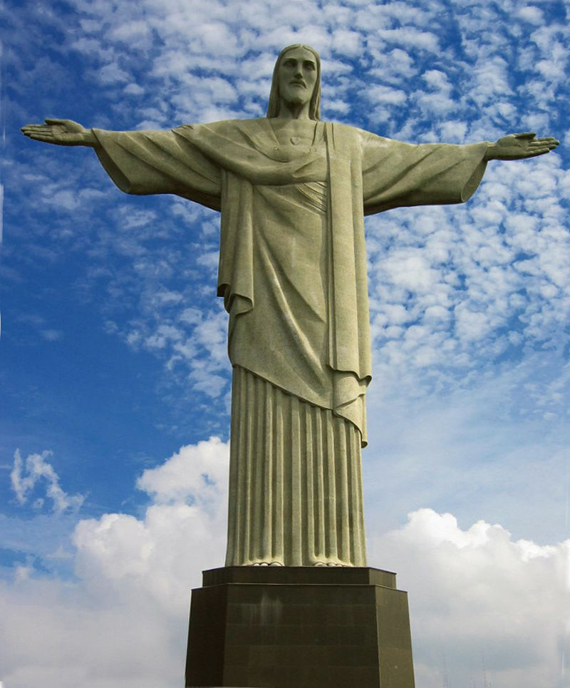 Католицизм в Бразилии. Статуя Христа-Искупителя в Рио-де-Жанейро